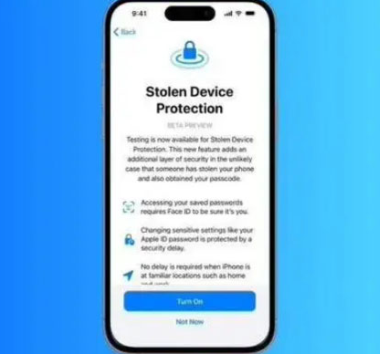 拉孜苹果授权维修店分享被盗设备保护功能开启方法 