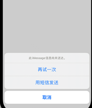 拉孜apple维修iPhone上无法正常发送iMessage信息