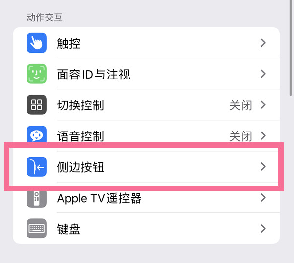 拉孜苹果14维修店分享iPhone14 Plus侧键双击下载功能关闭方法 