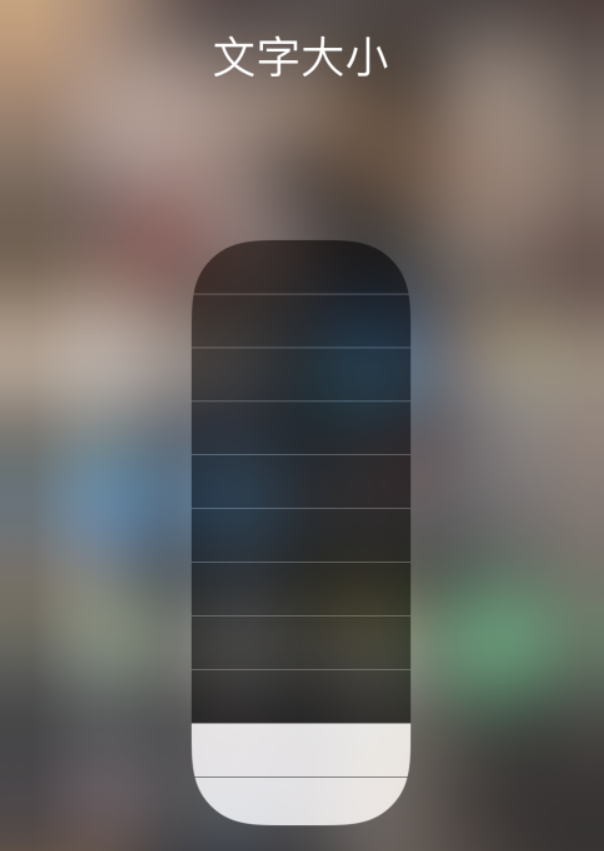 拉孜苹果手机维修分享小技巧：在 iPhone 控制中心快速调节字体大小 